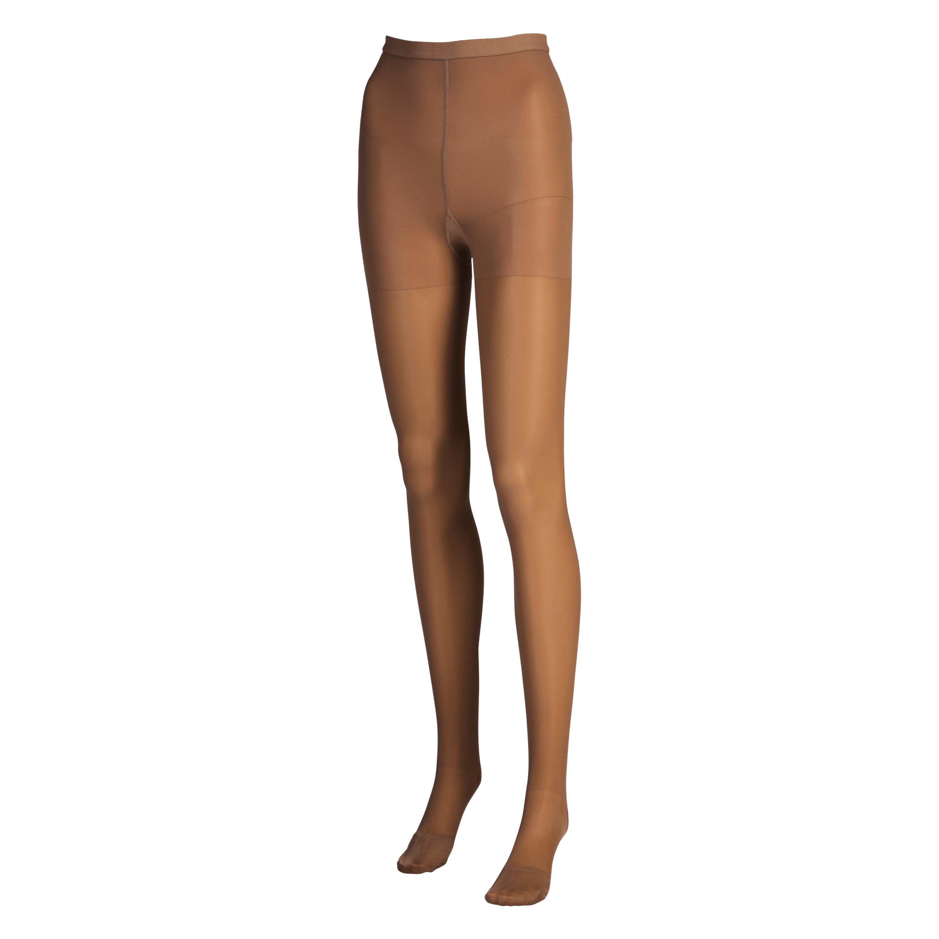 Made in USA - Compression Tights Women Circulation 8-15 mmHg - Taupe,  X-Large 