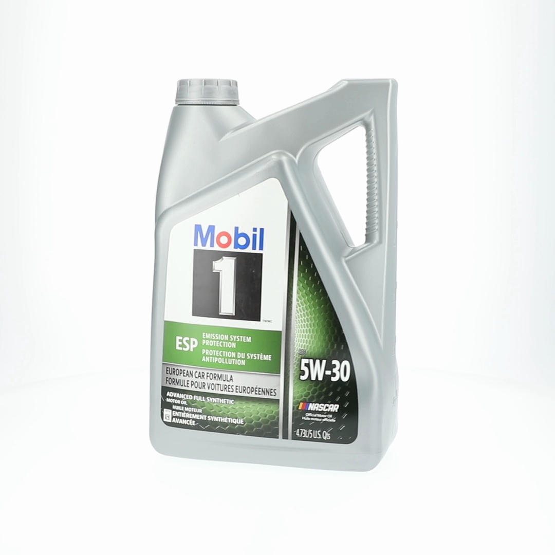 4 pack) Mobil 1 ESP Standard Full Synthetic Engine Oil 5W-30 5