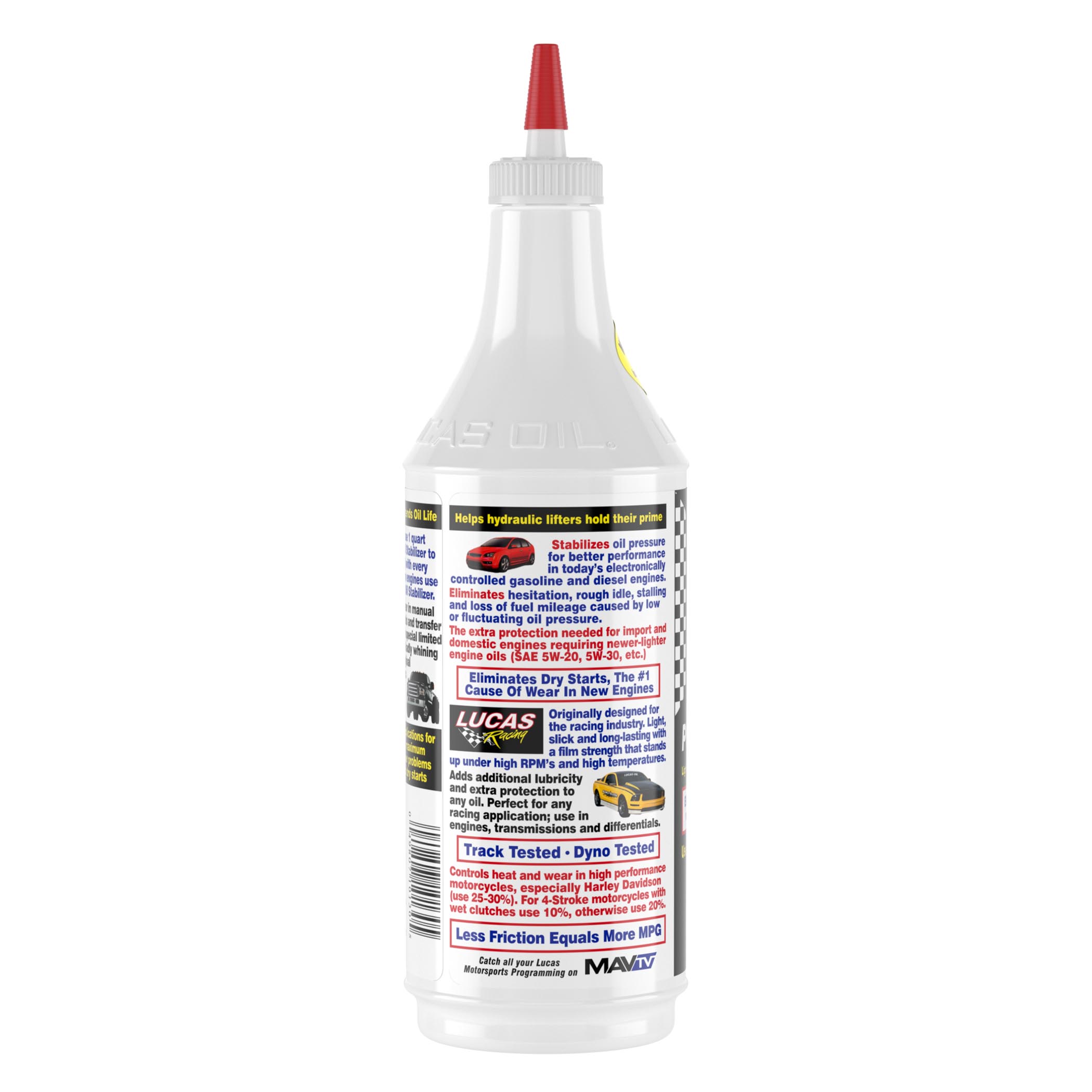 Lucas Oil 32 oz. Synthetic Heavy Duty Oil Stabilizer 10130 - The