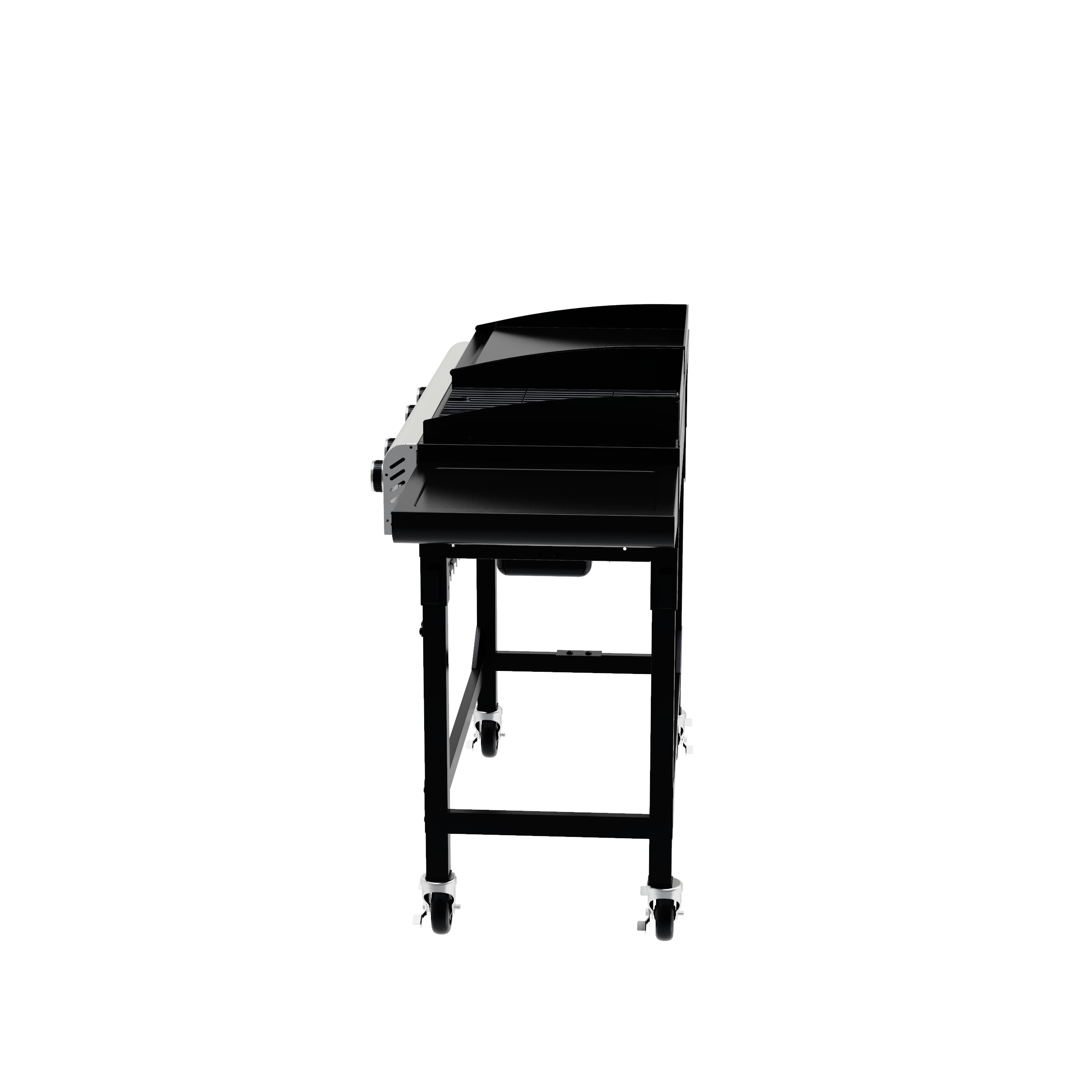 Royal Gourmet Gas 4-Burner Portable Flat Top Grill and Griddle Combo with  Folding Legs, 48,000 BTU, Black, GD402 at Tractor Supply Co.