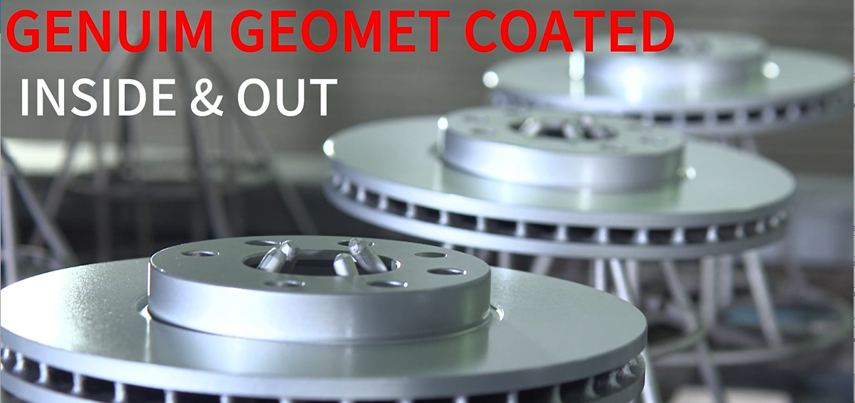 thumbnail video image 2 of Funire Rear Brake Pads And Rotors Kit Solid Compatible With Toyota Corolla 2005 2006 Drilled Slotted Brakes Rotors Ceramic Brake Pads Geomet (10.6in) 269mm Brakes And Rotors Kit, 2 of 11