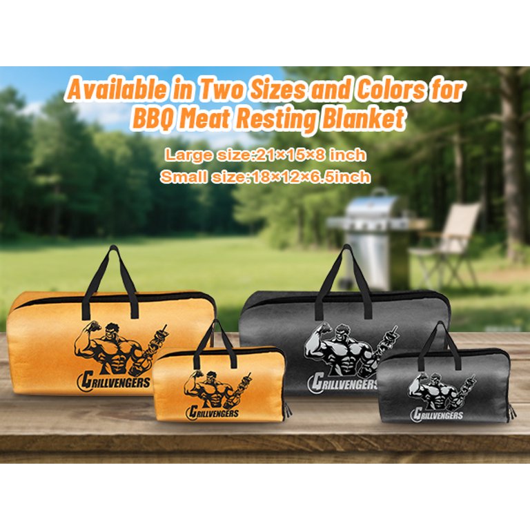 BBQ Blanket for Resting Meat Insulated Bag for Brisket and Turkey