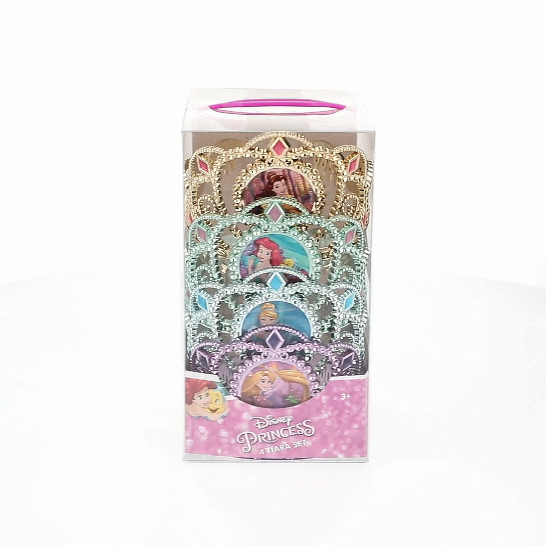 Princess Tiaras, 4 Pack, Multicolored, Disney - Walmart.com