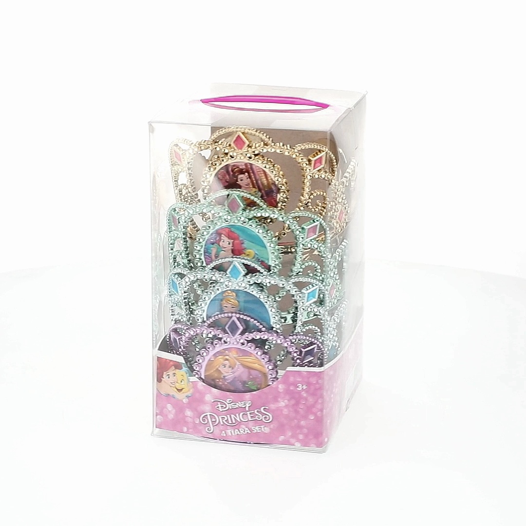 Princess Tiaras, 4 Pack, Multicolored, Disney - Walmart.com