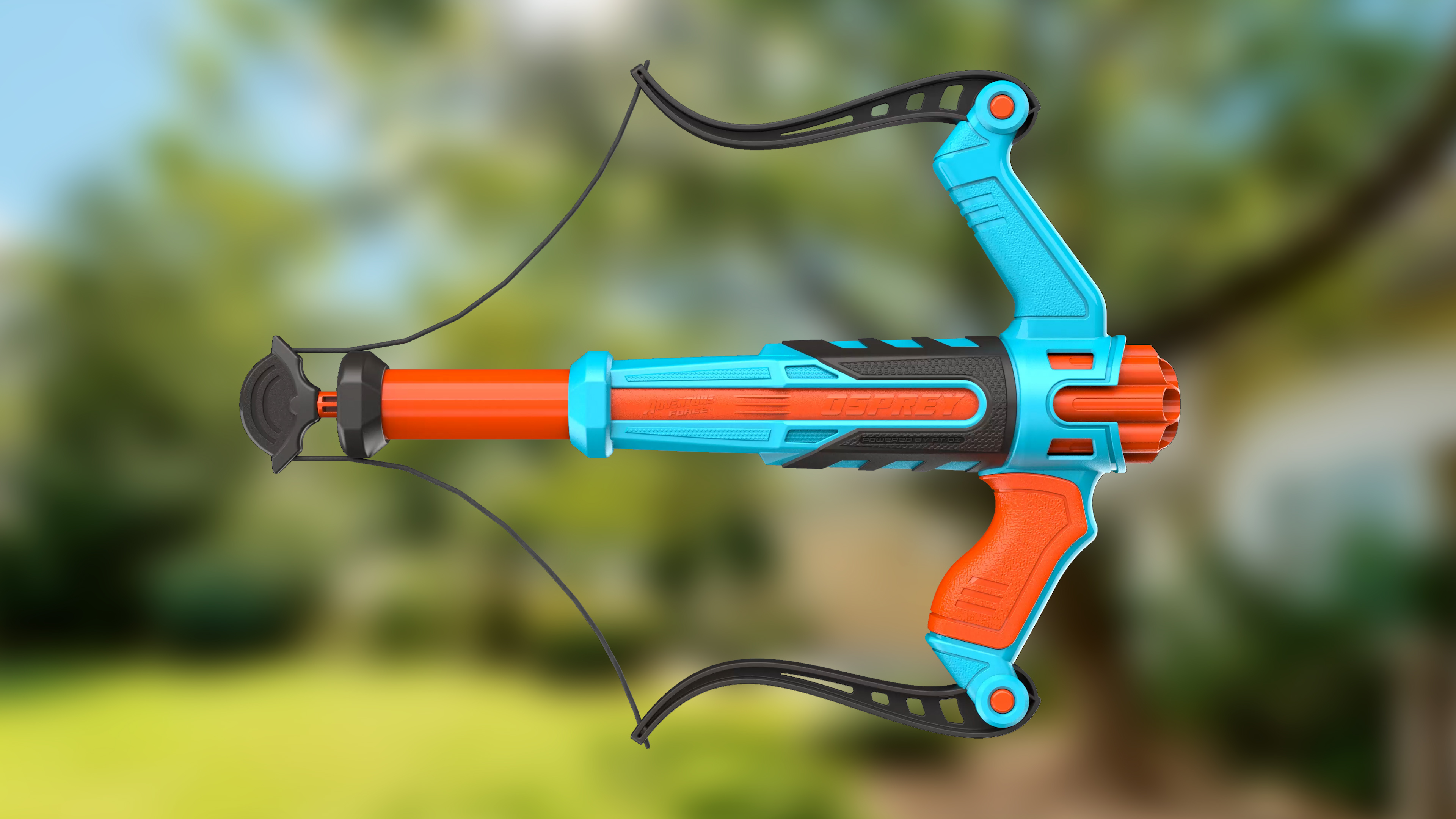 thumbnail video image 3 of Adventure Force Archery Roleplay Set Dart Bow & Target Set 11 Piece Set: Foam Dart Bow, 8 Universal Suction Cup Darts, 12in Plastic Target, Wrist Dart Holder, 8+, 3 of 10