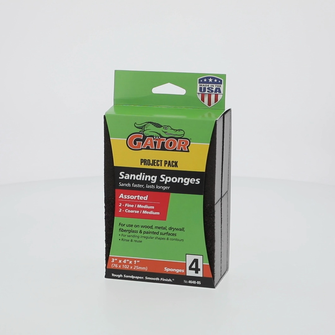 Sunxeke 12 Pcs Sanding Blocks Sponge Grit Assortment Kit Include