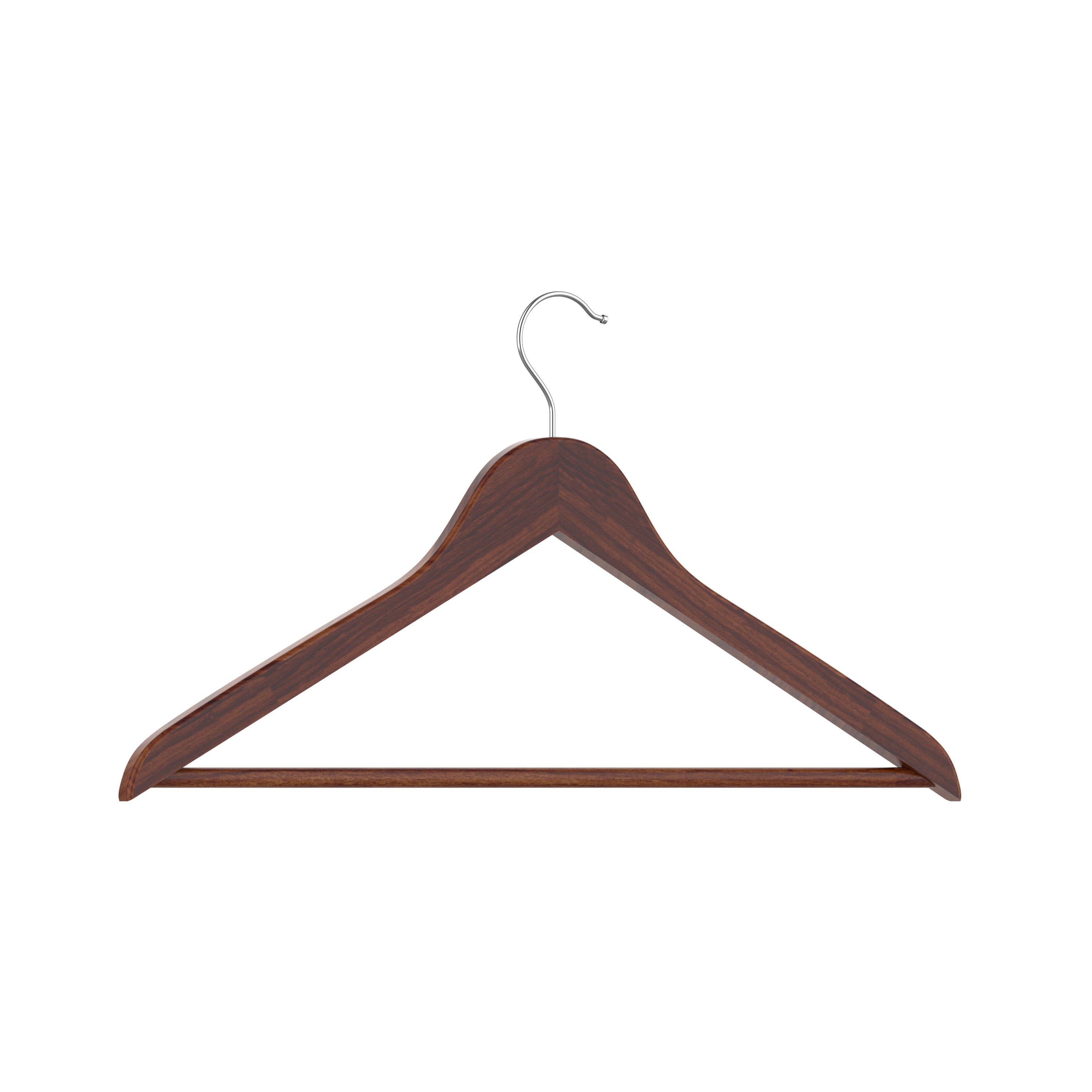 昭和レトロ wood hanger 木製ハンガー　5セット 690908f2-12d6-4637-9f55-