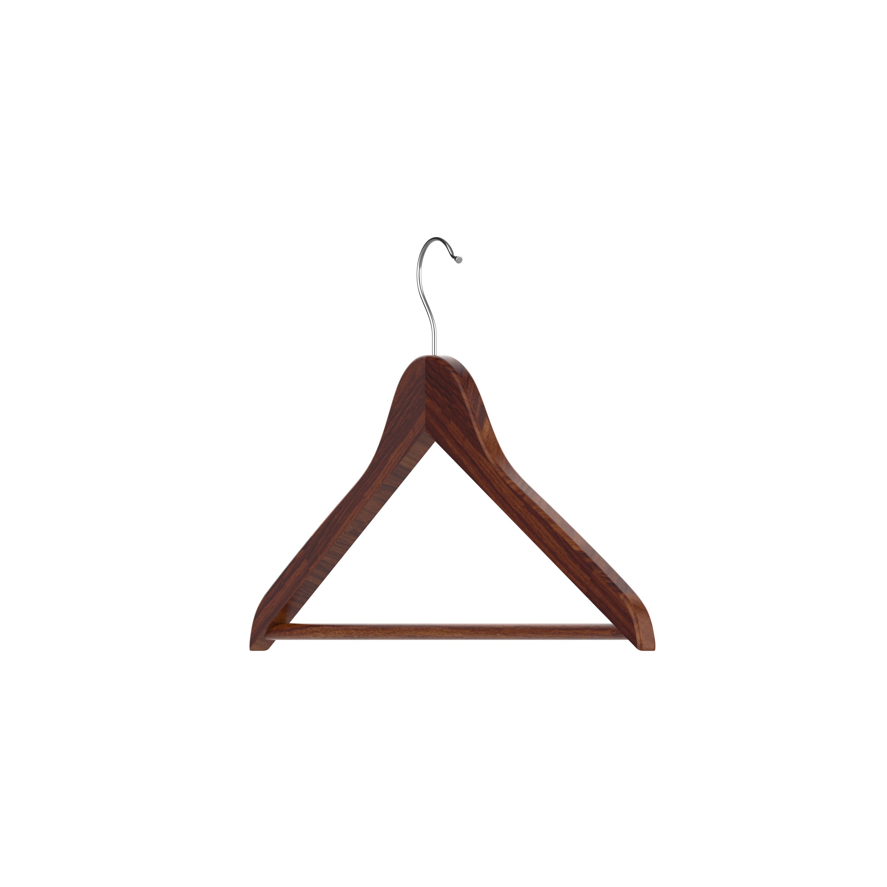 Better Homes & Gardens Wood Suit Hangers for Adults, 5 Pack