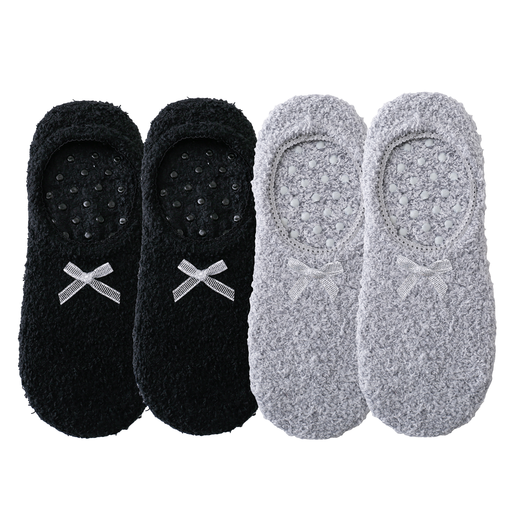 thumbnail video image 2 of Non Slip Hospital Socks with Grips for Women Grip Slipper Socks for Women Gifts Size 5-8.5, 2 of 11