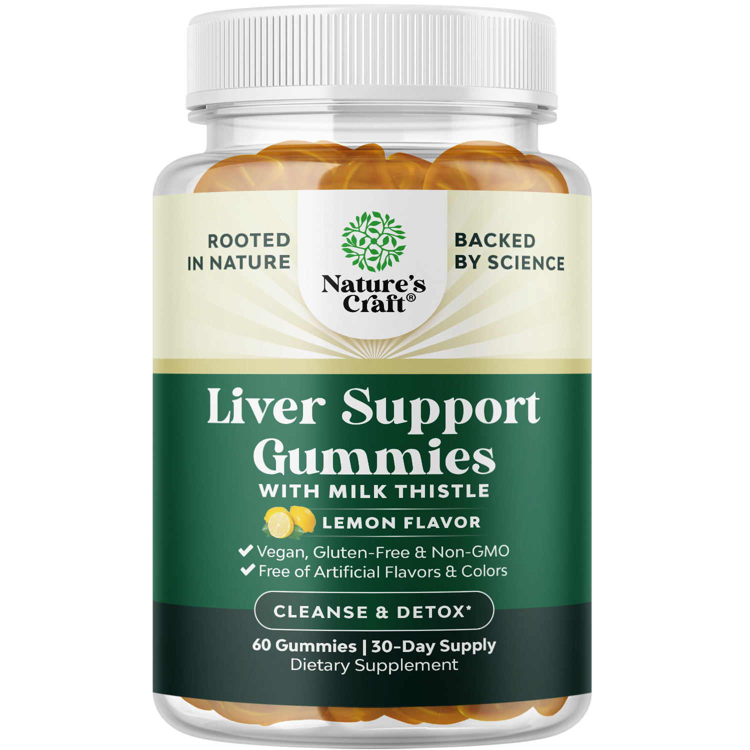thumbnail video image 2 of Natures Craft Herbal Cleansing Liver Support Supplement with Milk Thistle, Lemon, 60 Capsules, 2 of 12