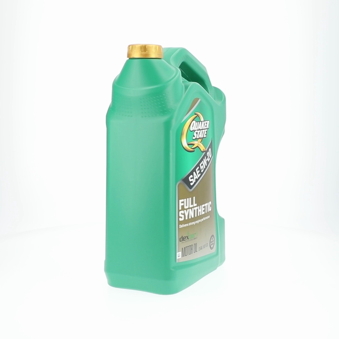 5 pack) Quaker State Full Synthetic 5W-20 Motor Oil, 5-Quart