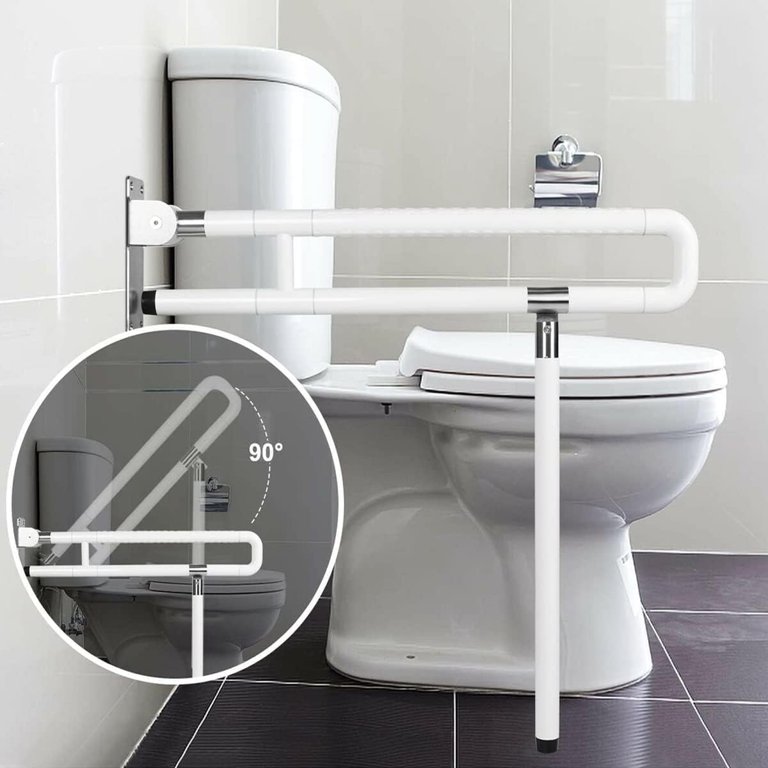 Bathroom Safety Rail Stainless Steel Handicap Accessible 30cm Bathroom ...