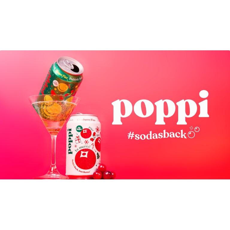 Walmart Black Friday Deals 2025 - Poppi Ginger Fizz Prebiotic Soda