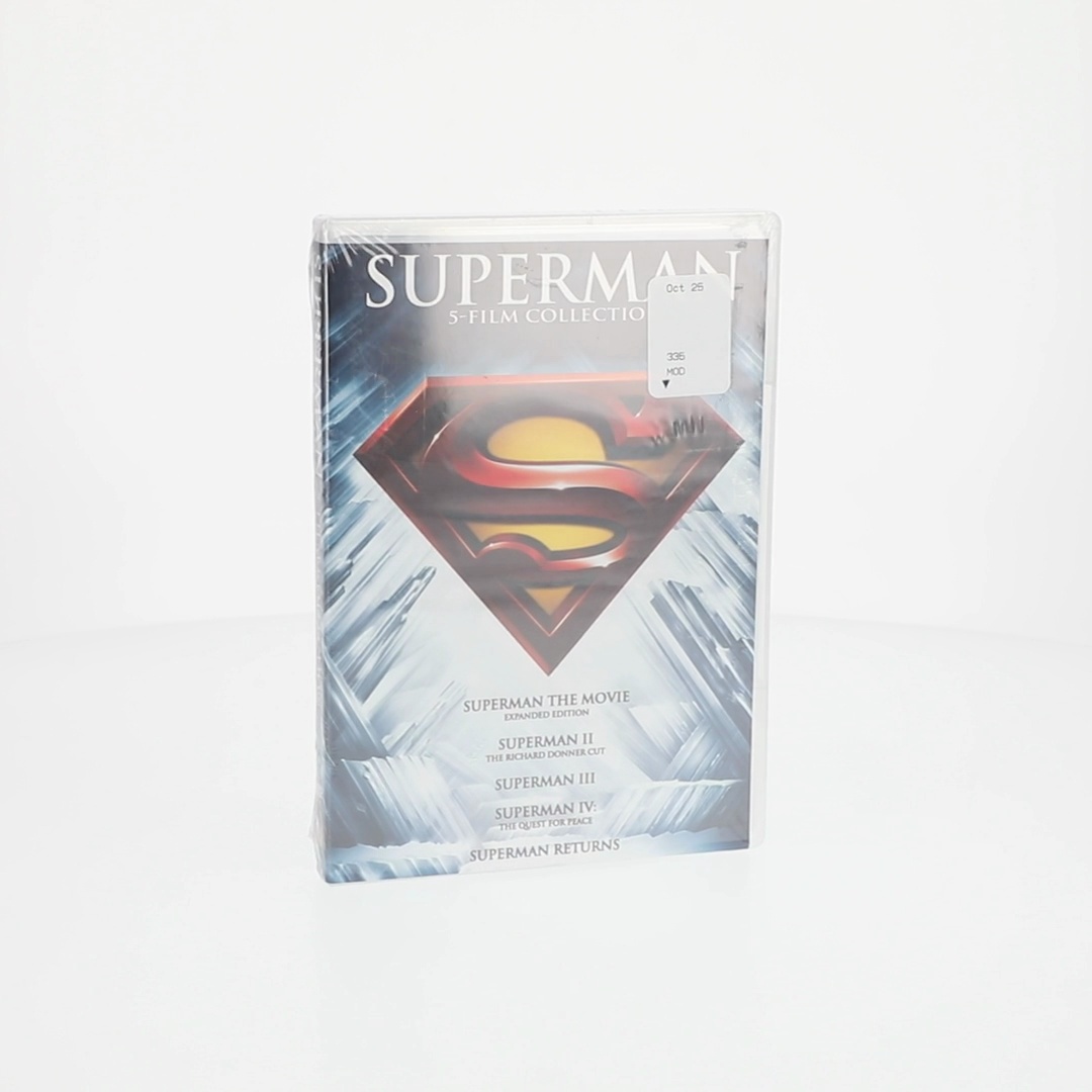 SDS Superman 5 Film Collection DVD Action Adventure Includes