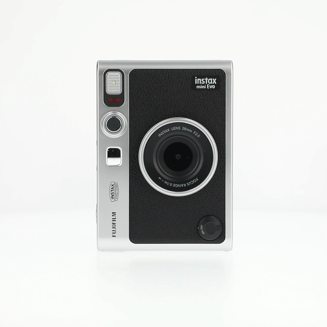 Fujifilm, Instax Mini EVO Hybrid Instant Camera, Black - Walmart.com
