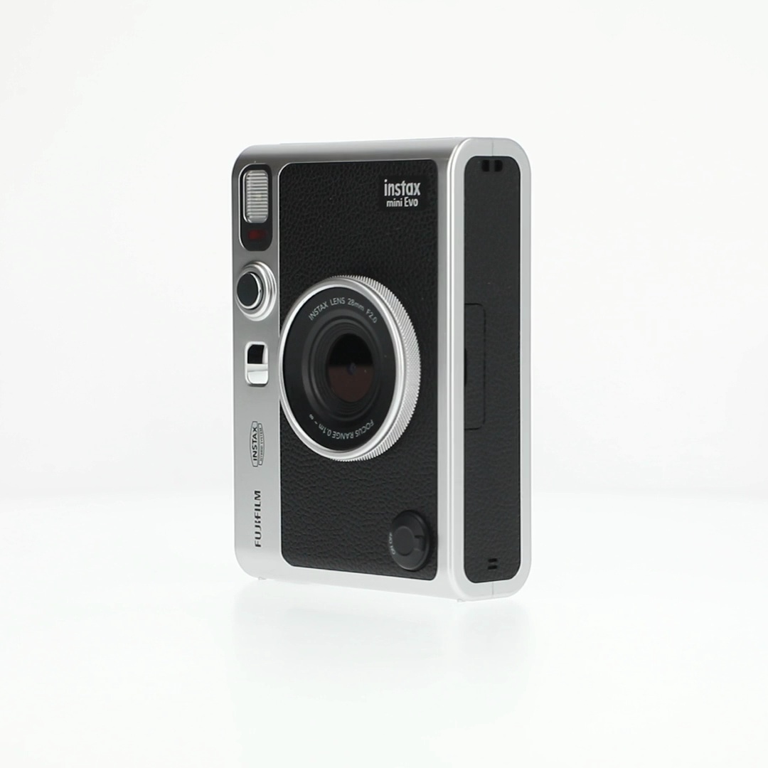 Fujifilm, Instax Mini EVO Hybrid Instant Camera, Black - Walmart.com