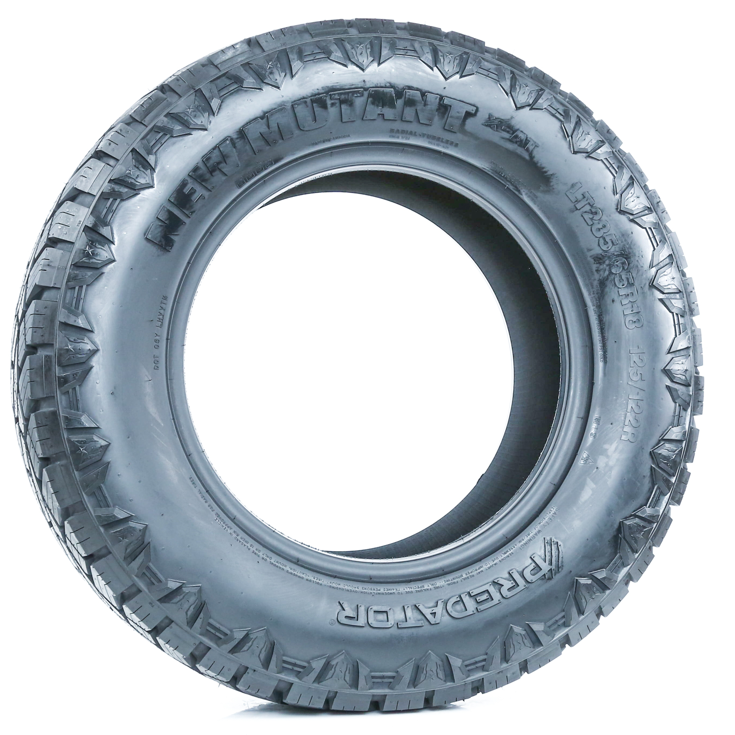 Predator New Mutant X-AT 285/65R18 125/122R E 10 Ply All Terrain