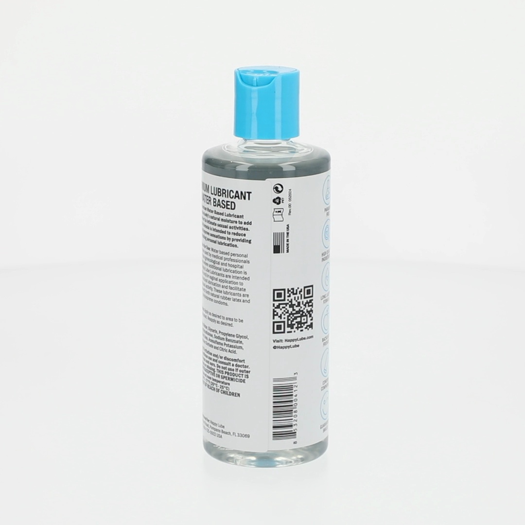 water based lubricants at walmart Happy Lube Water Based Personal Lubricant, 9 fl oz, Paraben-Free, Long  Lasting, Condom Compatible main image 1