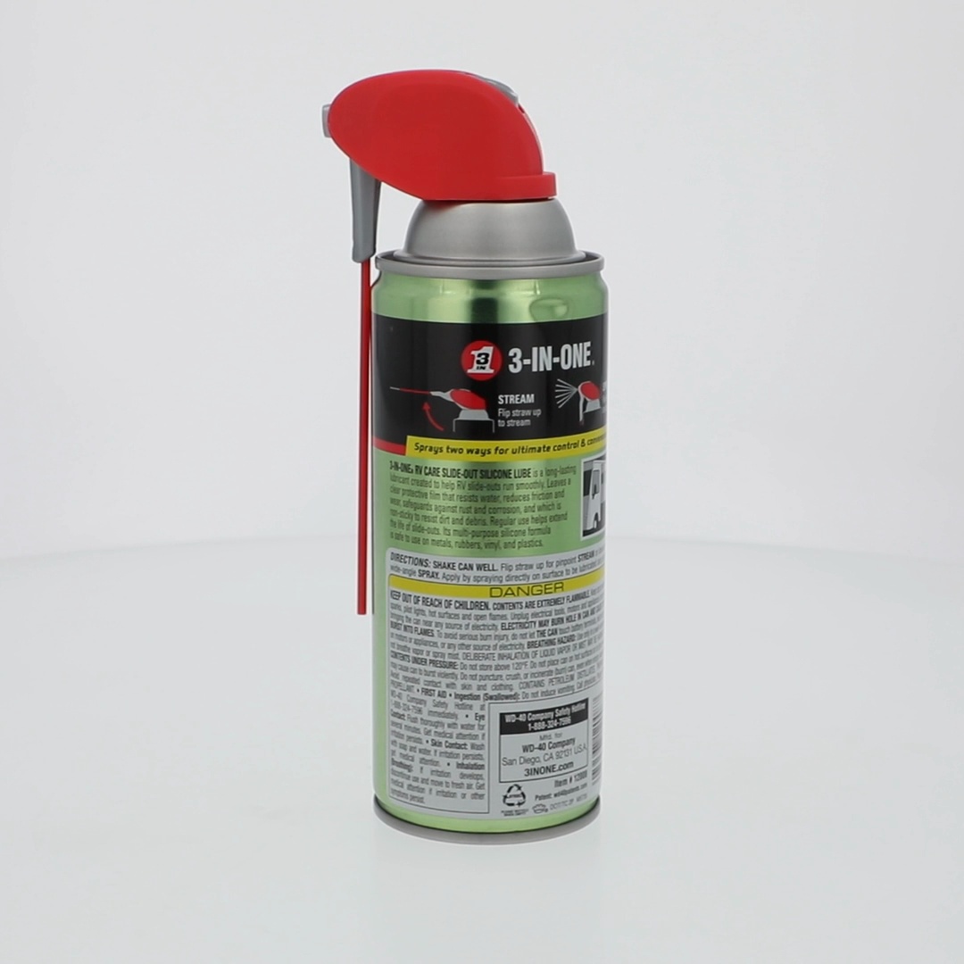 3-IN-ONE RVcare Slide-Out Silicone Lubricant Spray, 11 oz Can - Walmart.com