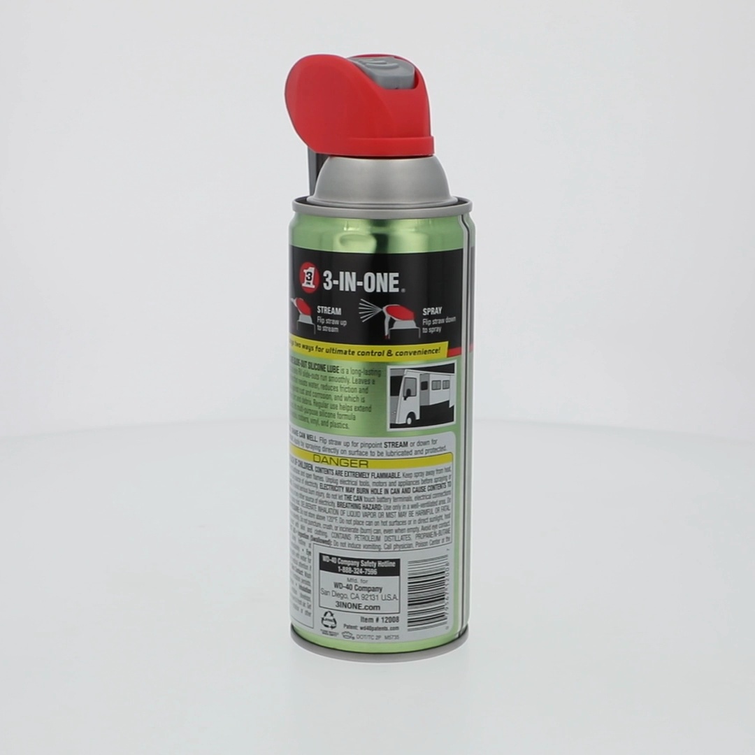 3-IN-ONE RVcare Slide-Out Silicone Lubricant Spray, 11 oz Can - Walmart.com 3-IN-ONE RVcare Slide-Out Silicone Lubricant Spray, 11 oz Can - Walmart.com