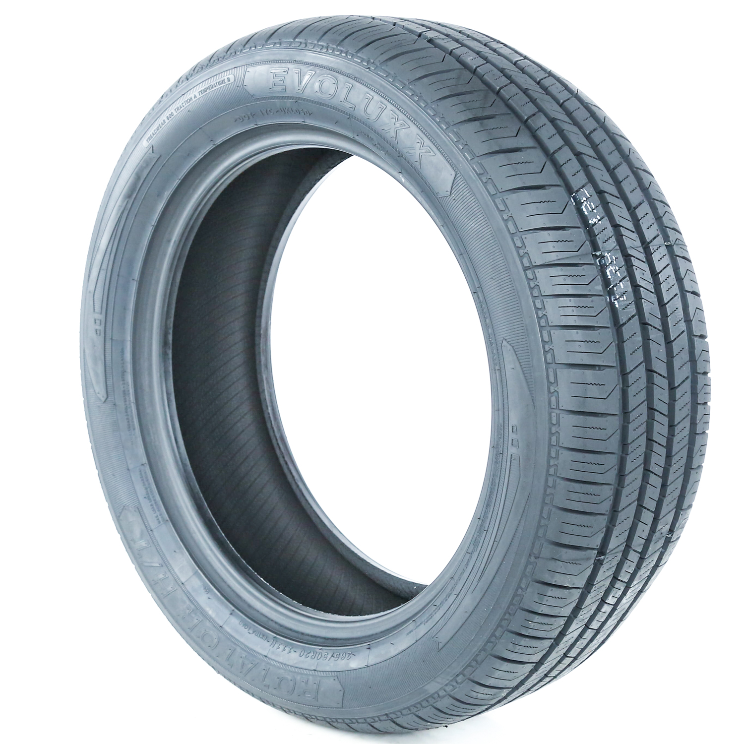 4 New Evoluxx Rotator H/T Tires 265/50R20 111H XL - All Season Highway Terrain, 55k Mile Warranty