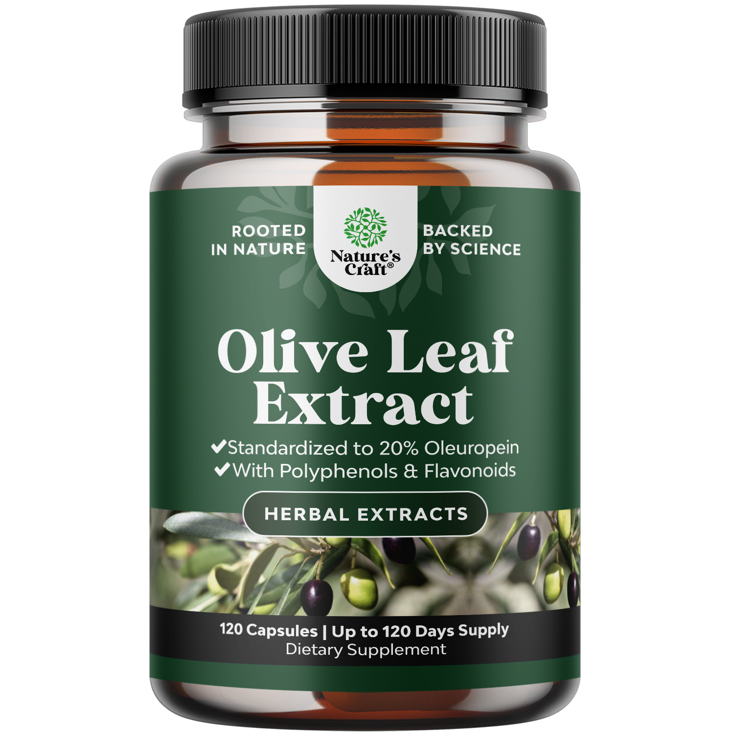 thumbnail video image 2 of Potent Olive Leaf Extract Capsules - High Strength Antioxidant Supplement with Pure Olive Leaf with 20% Oleuropein - Herbal Heart Health Supplement - Vegan Non-GMO & Gluten Free (4 Month Supply), 2 of 9