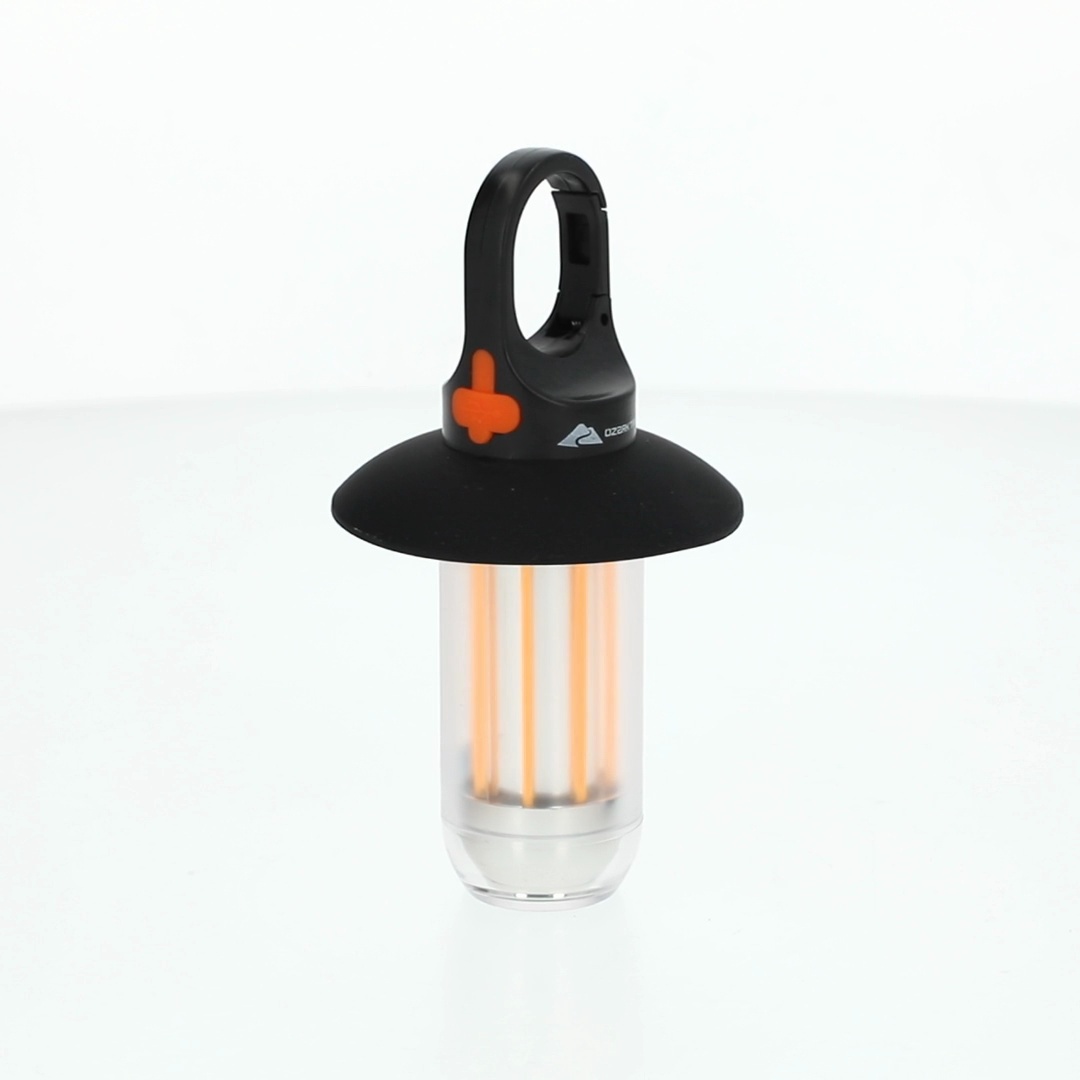 Ozark Trail Mini Filament Lantern, 250 Lumens, Rechargeable, Multi
