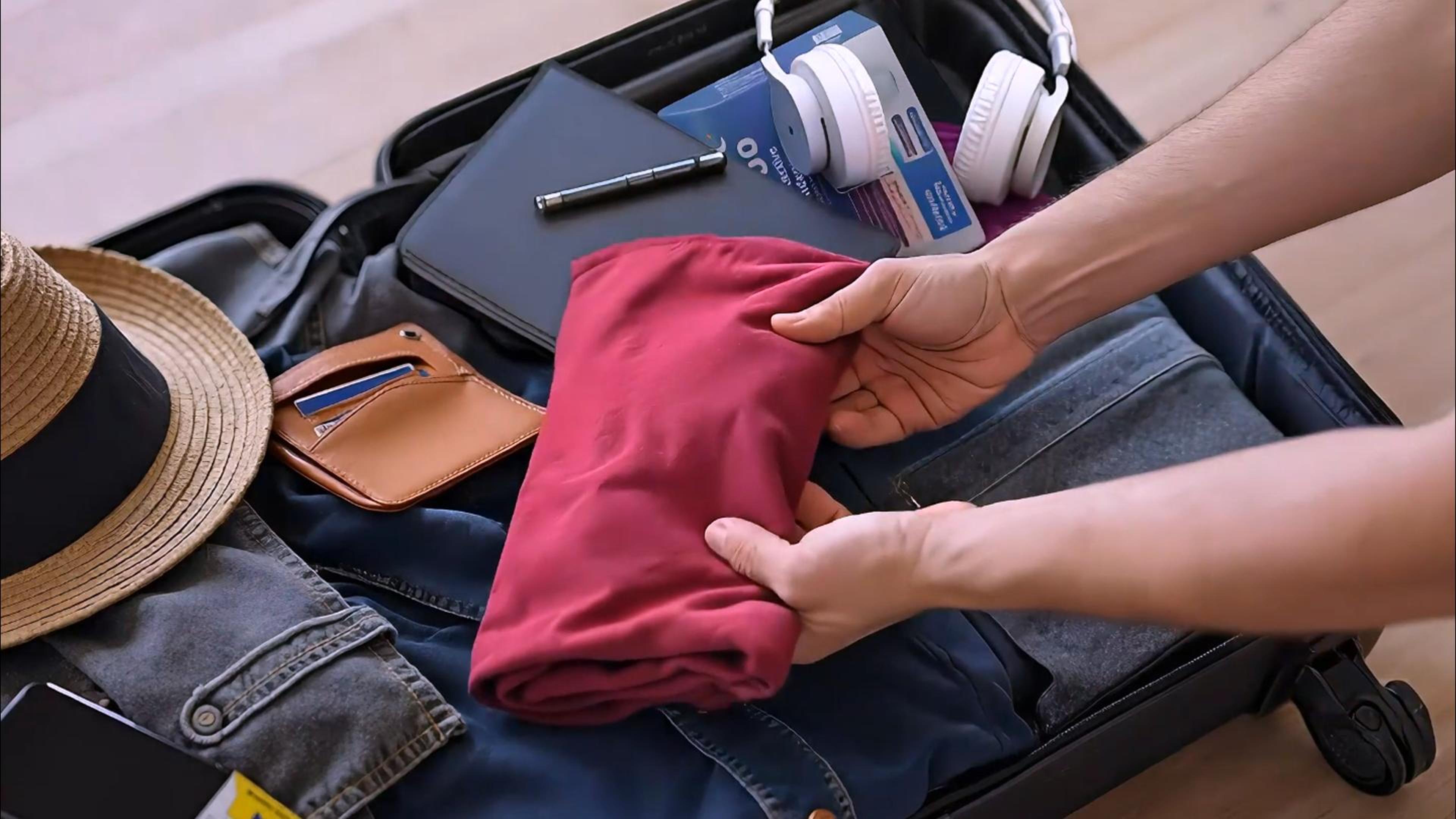 thumbnail video image 2 of TIICHOO Mens Incontinence Underwear Washable Leak Proof Underwear for Men Cotton Reusable Incontinence Underwear 3 Pack(Large, Gray/Navy Blue/Burgundy), 2 of 7