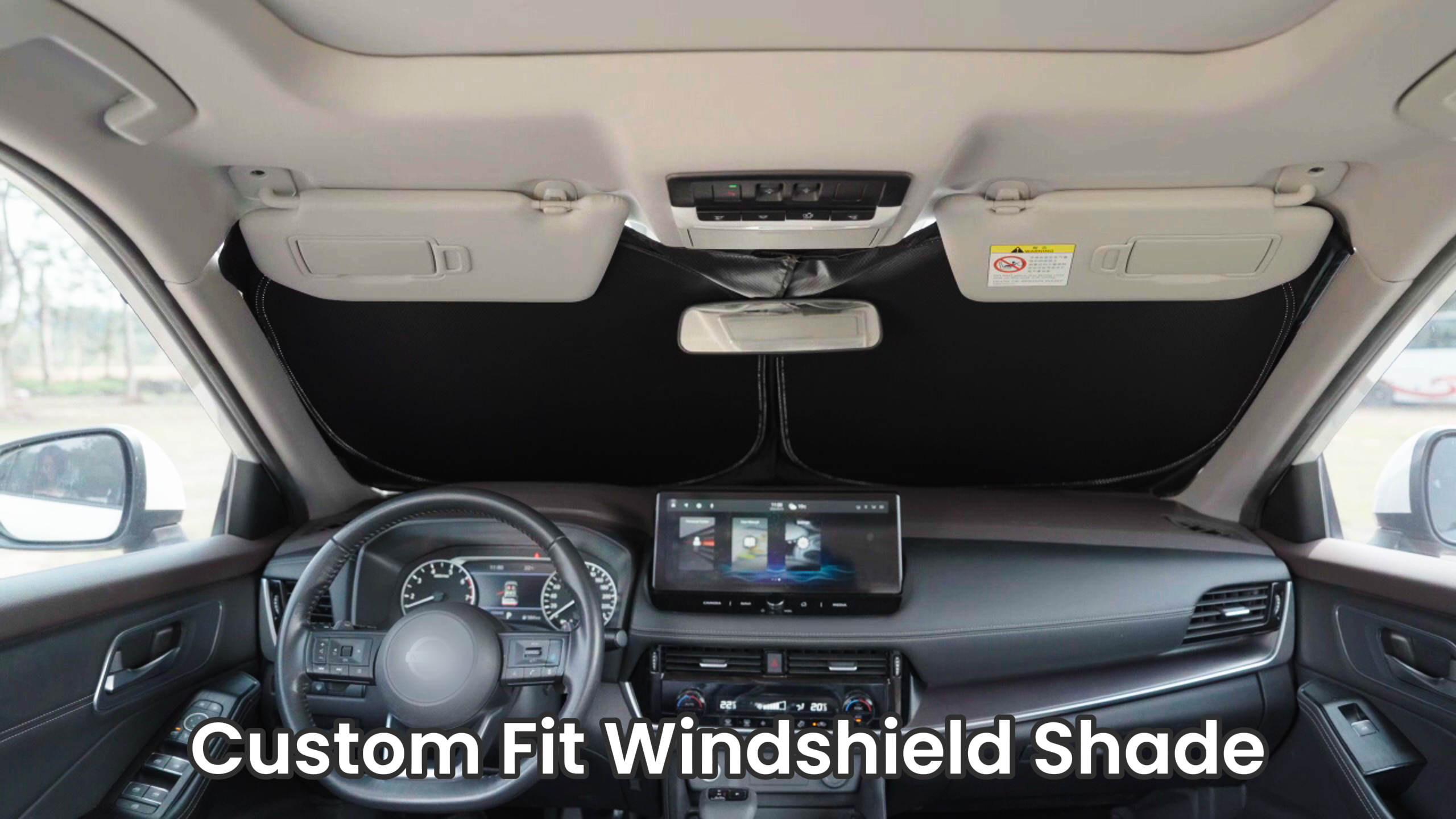 Witem Windshield Sun Shade for Toyota Camry (2018-2026), Custom Fit 100 ...