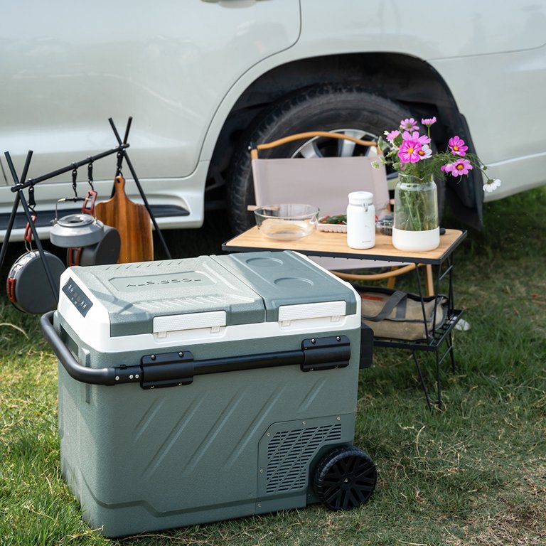 Alpicool Car Refrigerator 52 Quarts, 12v Refeigerator Portable