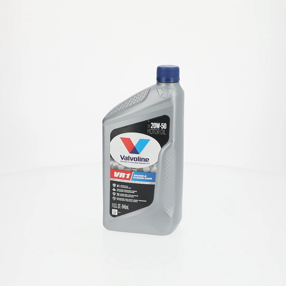 Valvoline, Racing Motor Oil, VR1 20W50 Quart, Performance Engine
