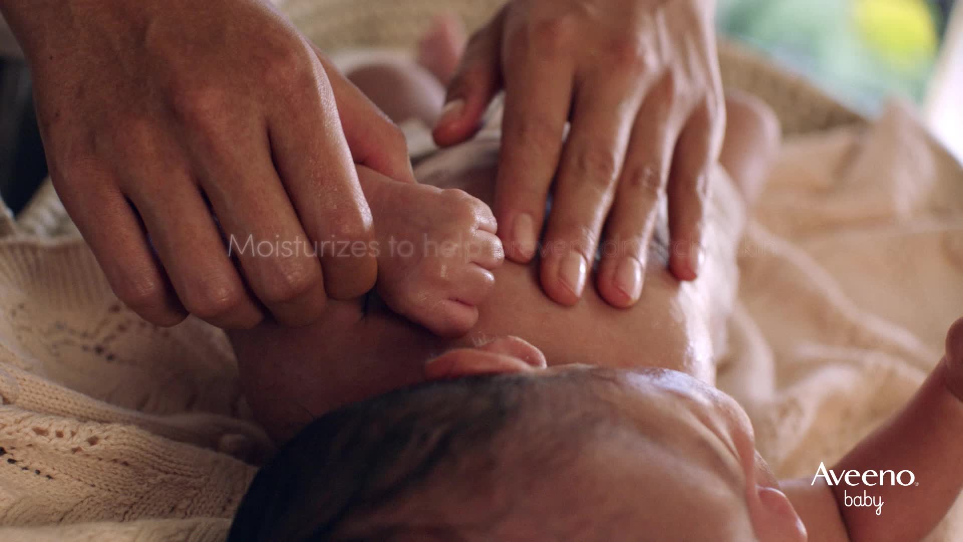 thumbnail video image 2 of Aveeno Baby Eczema Therapy Nighttime Balm, Travel Size, 1 oz, 2 of 9