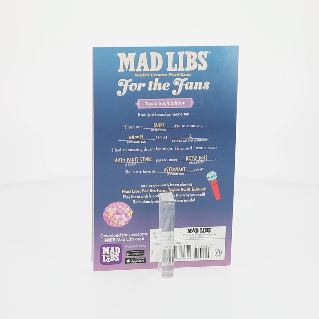 Niki Catherine, Mad Libs, for the Fans Taylor Swift Edition