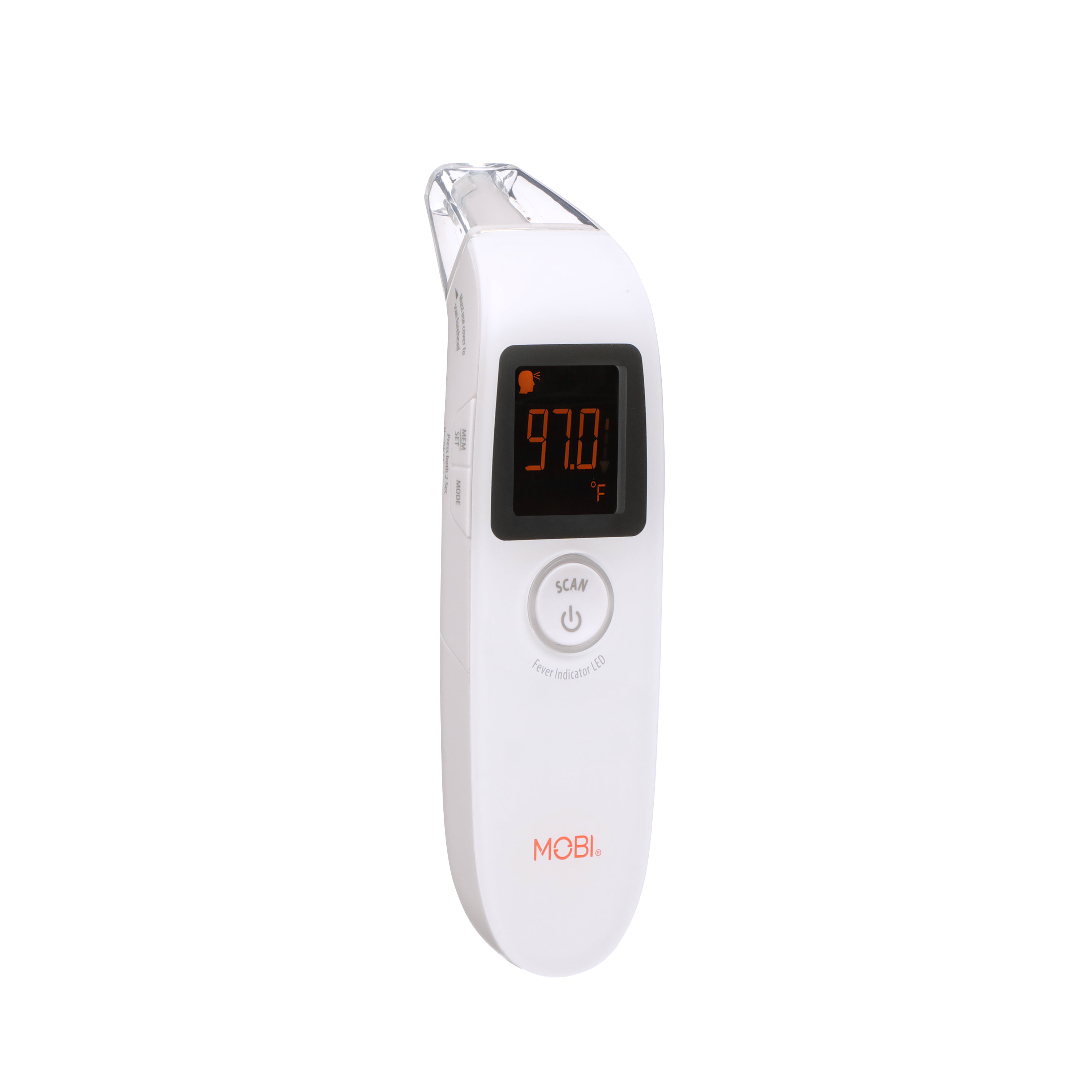 MOBI DualScan Health Check Infrared Forehead & Ear Thermometer with  Medicine Reminder, Memory Recording and Fever Detection For Baby Adults  Seniors