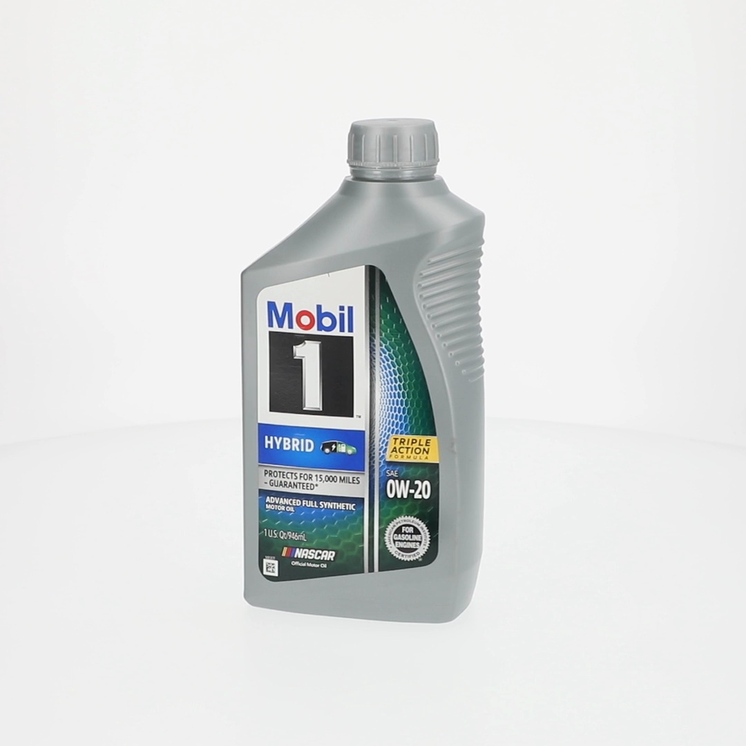 3 pack) Mobil 1 Hybrid 0W-20 Advanced Full Synthetic Motor Oil, 1