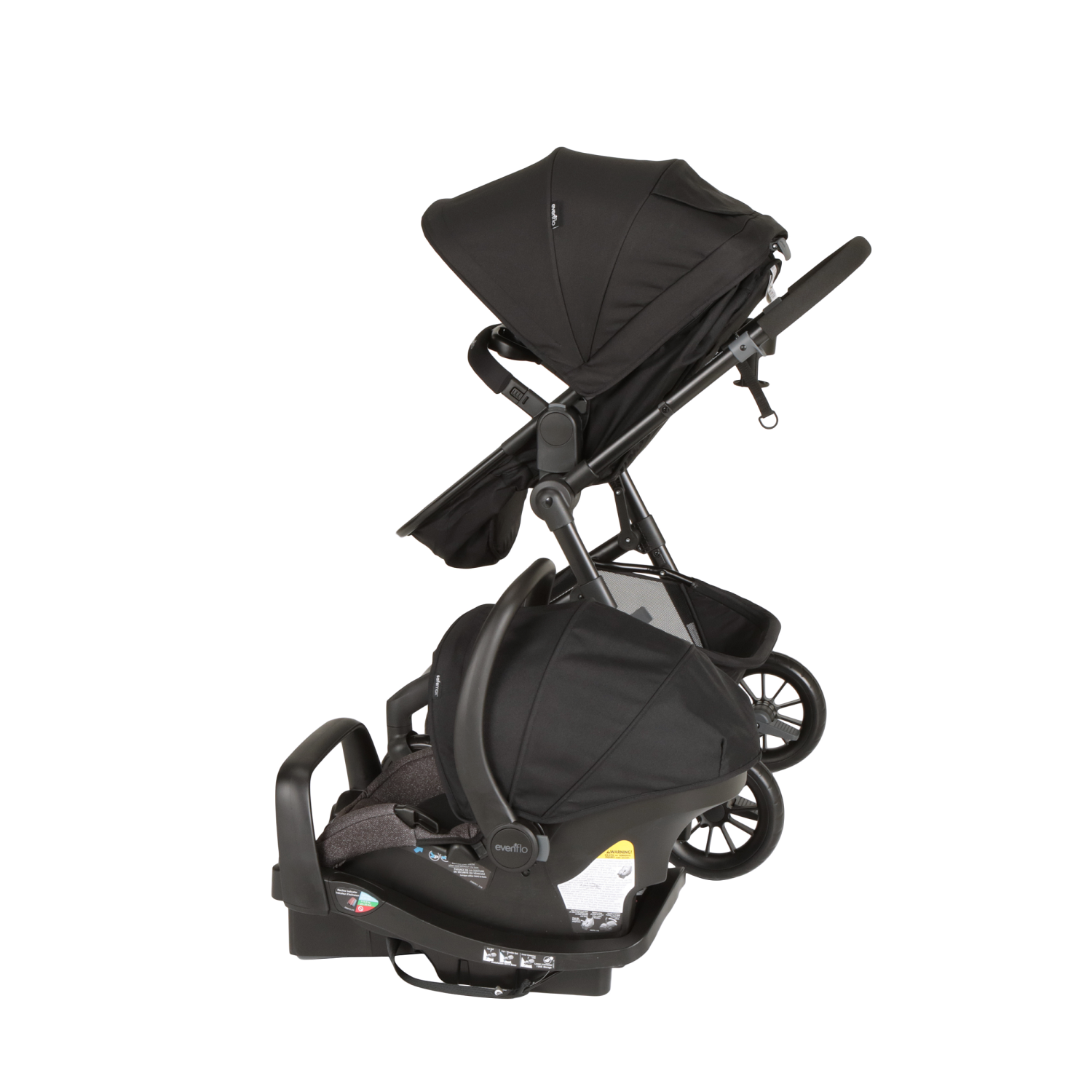 Walmart evenflo car seat best sale and stroller