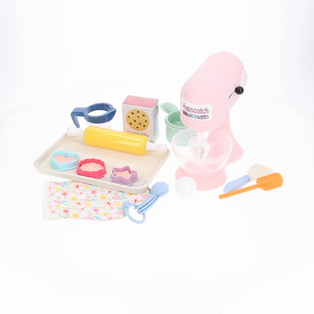 Hopscotch Lane Let's Bake Together 20 – Baby Doll Baking Set for
