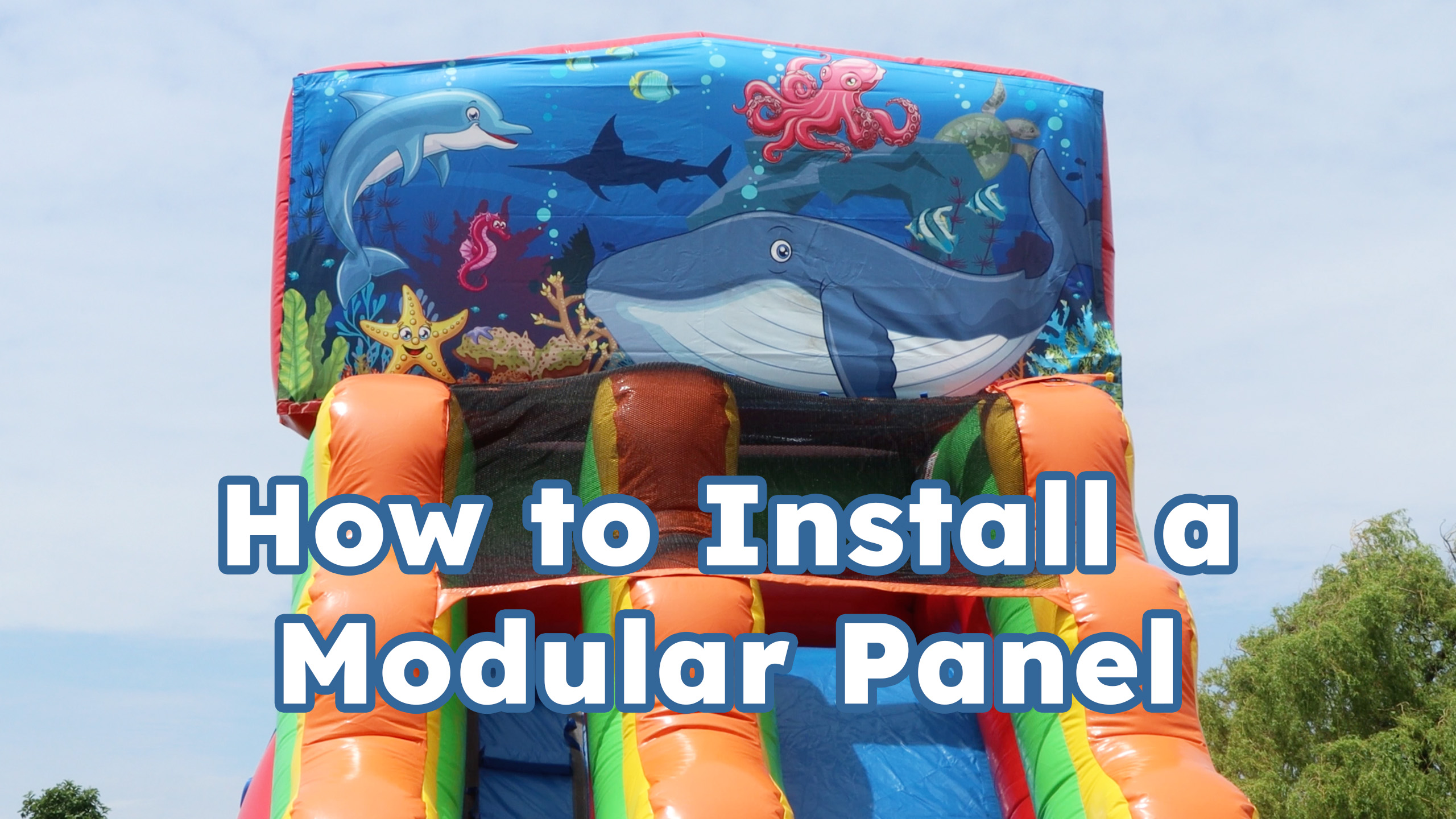 thumbnail video image 2 of TentandTable Modular Panel, Baseball Theme, 2 of 3