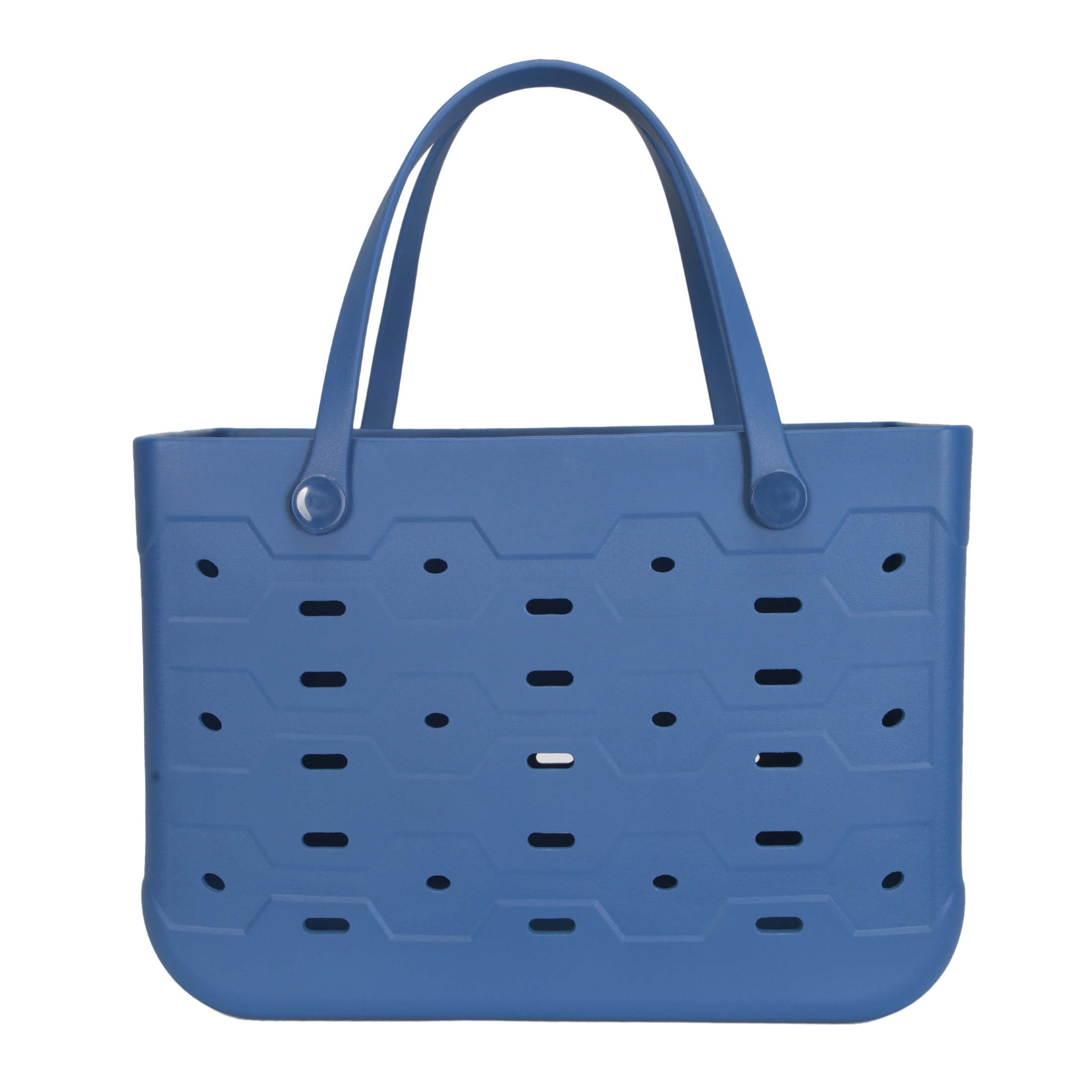thumbnail video image 2 of Mainstays Large Flex Laundry Tote, Indigo, 18 in W x 8.75 in D x 13 in H, 2 of 9