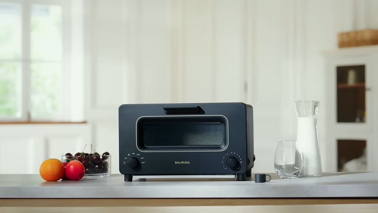 電子レンジ・オーブン BALMUDA The Toaster Pro Blackchrome BALMUDA The Toaster Pro | Steam Oven Toaster | Compact 14.1″W