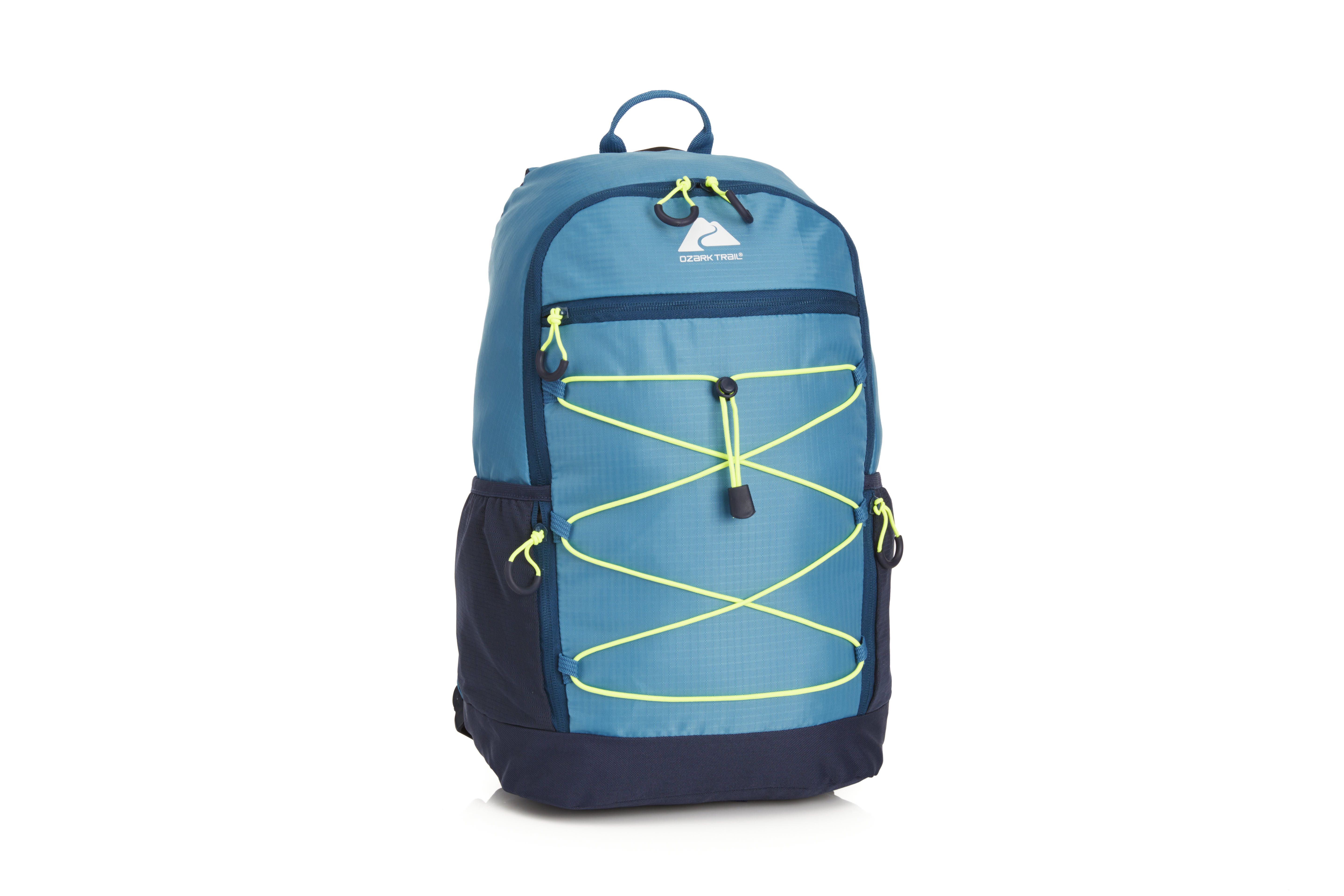 Ozark Trail 20.5 Liter Hiking, Camping, Travel, Lightweight Backpack, Fjord Blue, Unisex