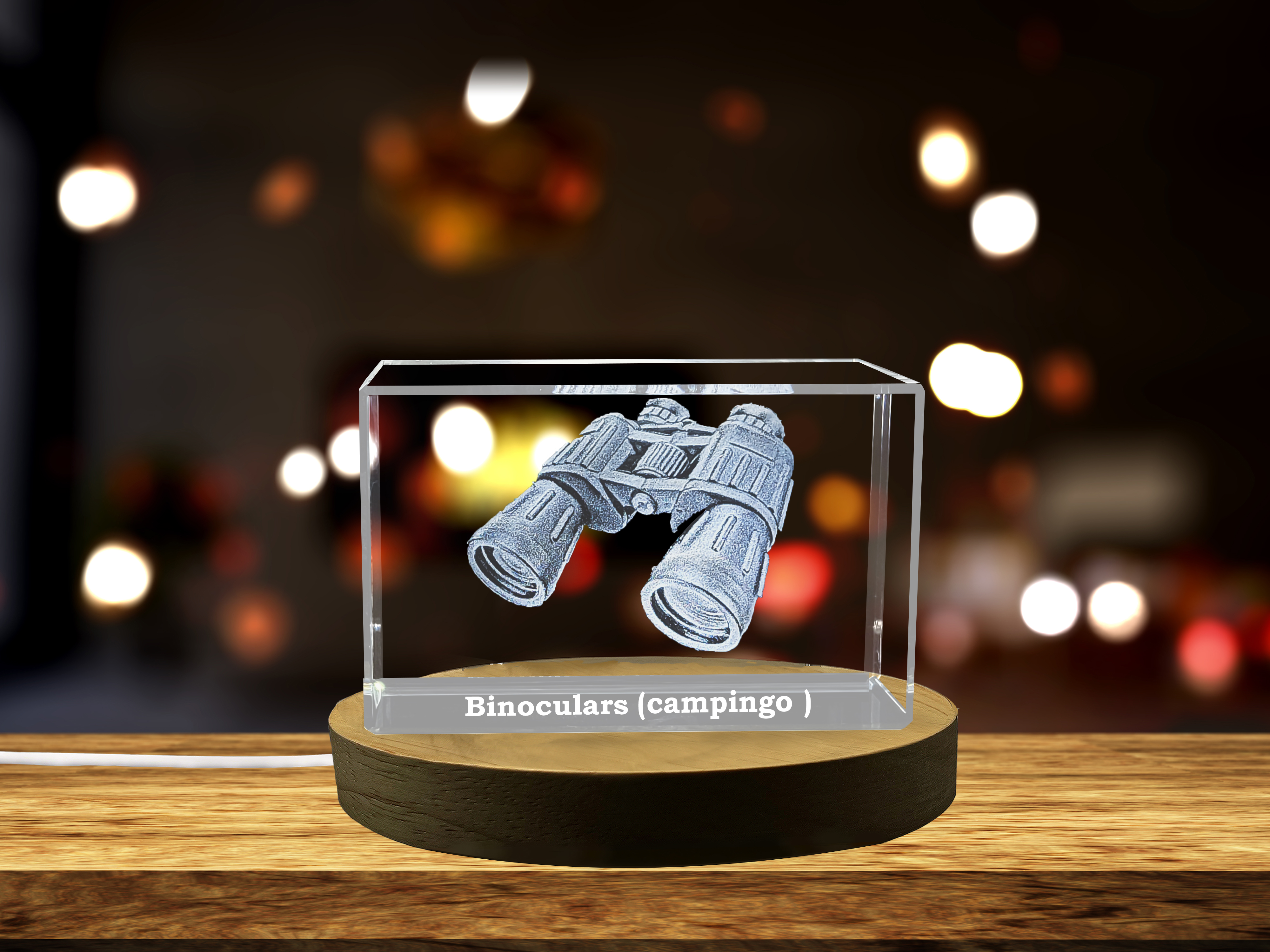 thumbnail video image 2 of Beautifully Crafted Crystal Binoculars - A Unique Gift for Birders and Nature Lovers, 2 of 7