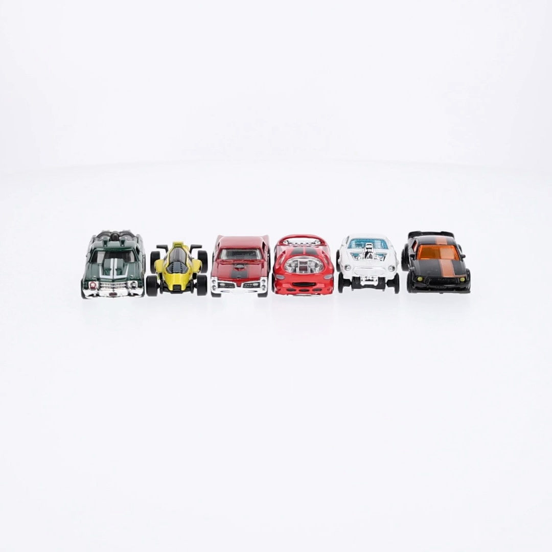 Hot Wheels 1:64 Scale Die-Cast Toy Cars & Trucks, Set of 6 HW