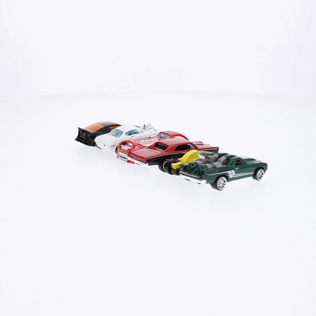 Hot Wheels 1:64 Scale Die-Cast Toy Cars & Trucks, Set of 6 HW