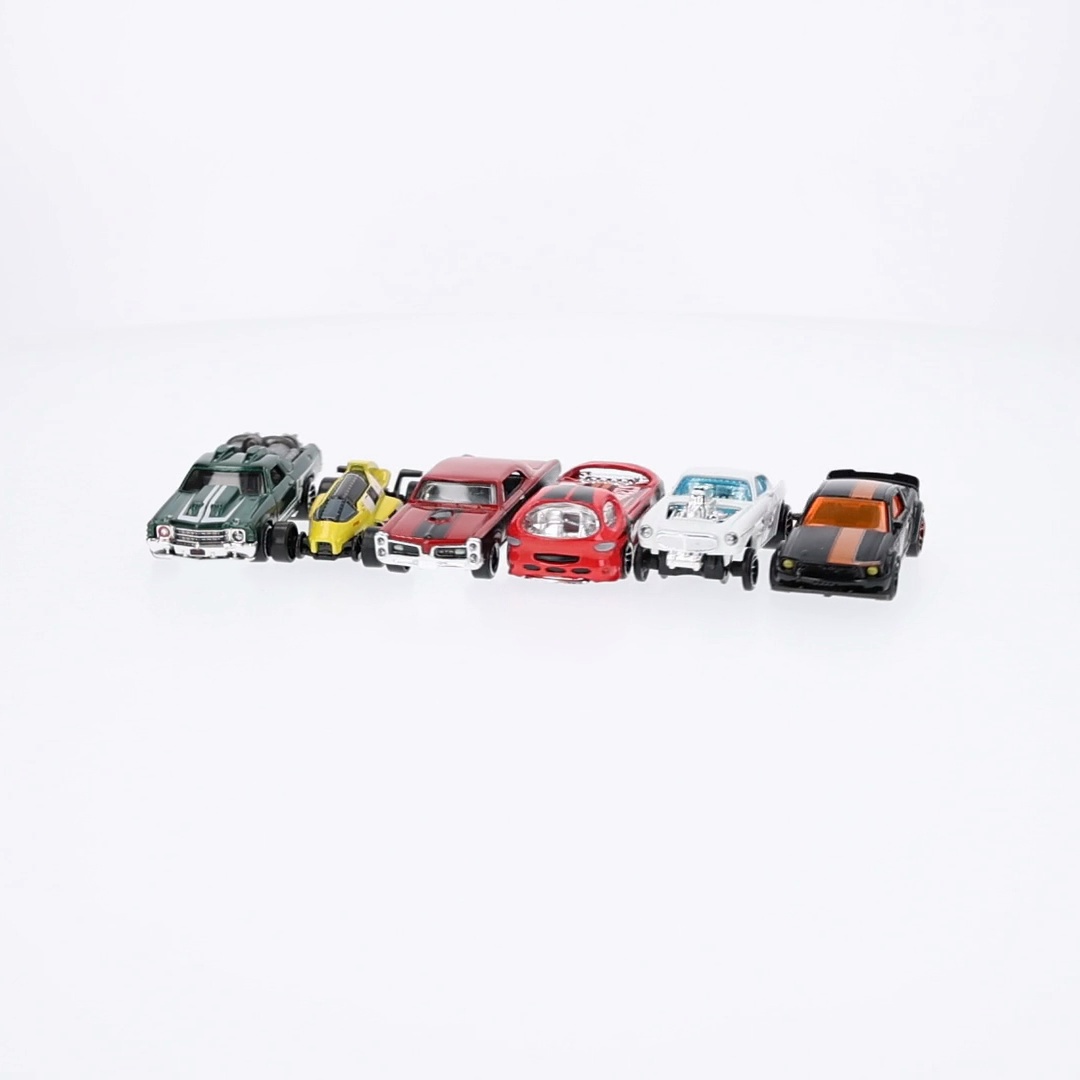 Hot Wheels 1:64 Scale Die-Cast Toy Cars & Trucks, Set of 6 HW