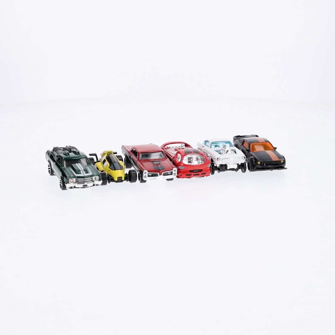 Hot Wheels 1:64 Scale Die-Cast Toy Cars & Trucks, Set of 6 HW