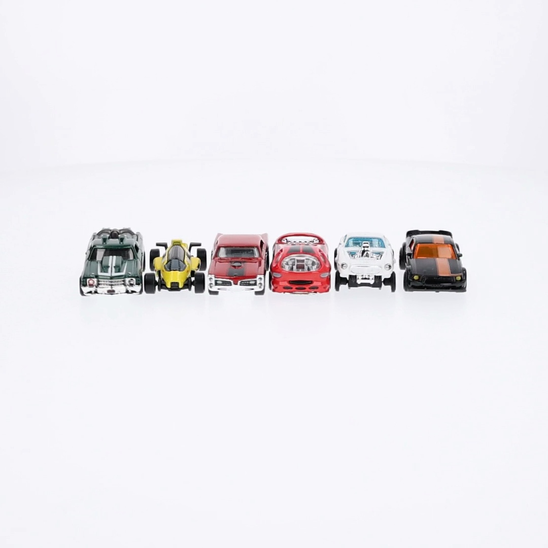 Hot Wheels 1:64 Scale Die-Cast Toy Cars & Trucks, Set of 6 HW