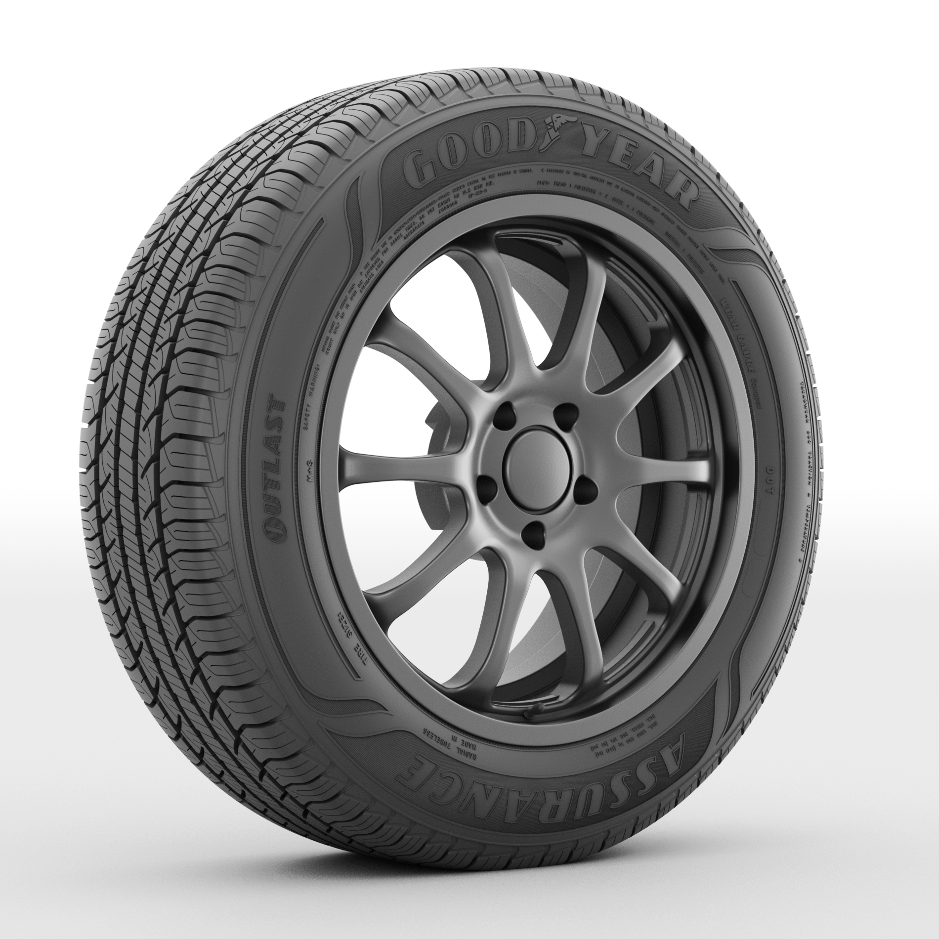 Goodyear Assurance Outlast 215/60R16 95V All-Season Tire - Walmart.com