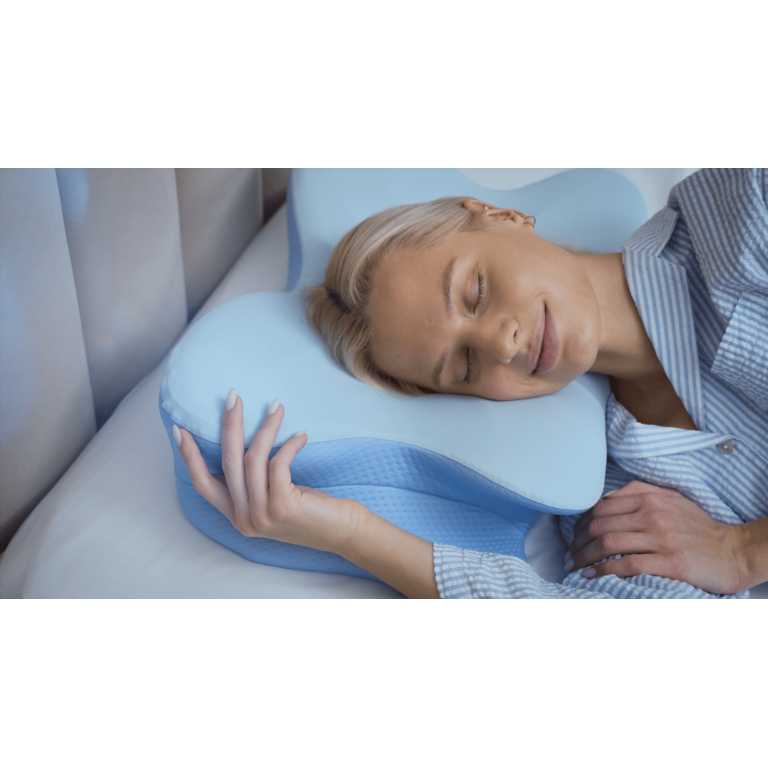 Derila Ergo Pillowcase - Cervical Neck Pillow for Back, Side