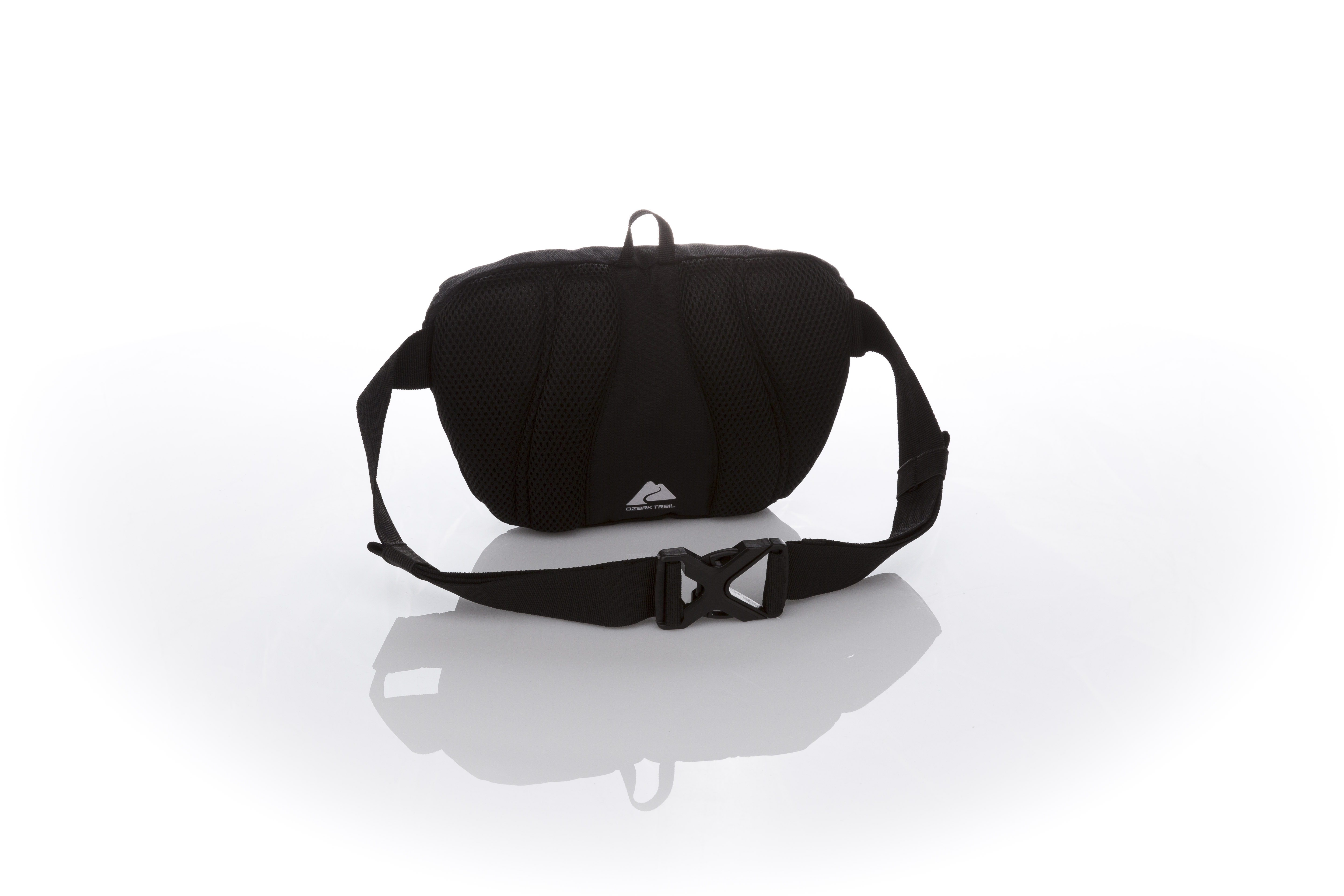 Ozark Trail 2.5 Ltr Waist Pack, Black, Unisex, Fanny Pack, Polyester Zipper